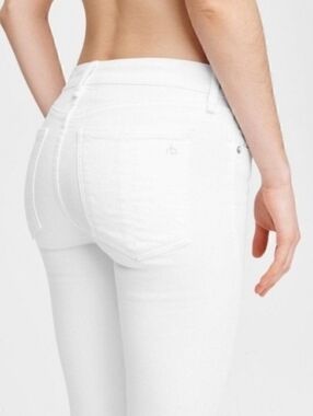 rag & bone Modele Bright White Skinny Jeans